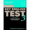 Cambridge Key English Test 3 Student s Book with Answers [平裝] (劍橋英語入門考試教程)