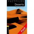 Factfiles (Book+CD) [平裝] (牛津書蟲系列 第一級:沙漠實錄（書附CD套裝）)