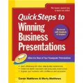 QuickSteps to Winning Business Presentations: Make the Most of Your Powerpoint Presentations [平裝]