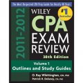 Wiley CPA Examination Review, Volume 1, Outlines and Study Guides, 38th Edition 2011-2012 [平裝] (Wiley 2011-2012 註冊會計師考試複習指南 第38版 第1卷：綱要和學習指南（多卷書，謹防訂重）)