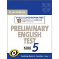 Cambridge Preliminary English Test 5 Student s Book [平裝] (劍橋初級英語考試教程)