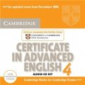 Cambridge Certificate in Advanced English 4 for Updated Exam Audio CDs (2) [平裝] (劍橋高級英語證書考試教程系列書)