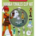 Manga Females Clip Art [精裝]