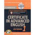 Cambridge Certificate in Advanced English 1 for Updated Exam Self-study Pack [平裝] (劍橋高級英語證書考試教程系列書)