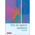 Text-to-Speech Synthesis [精裝] (文本至語音合成)