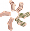 良良liangliang 精紡苧麻保健襪（六雙裝）款式隨機 2-3歲襪底11cm