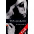 Oxford Bookworms Playscripts Stage 2: Romeo and Juliet(Book+CD) [平裝] (牛津書蟲劇本系列 第二級 :羅密歐和朱麗葉（書附CD套裝）)