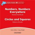 Dolphin Readers Level 2: Numbers, Numbers Everywhere &Circles and Squares (Audio CD) [平裝] (海豚讀物 第二級 ：數字，無處不在的數字/圓形和方形 CD)