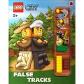 LEGO City: False Tracks Storybook with Minifigures and Accessories [精裝] (樂高城市：書，迷你人仔和磚塊)