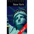 Oxford Bookworms Factfiles Stage 1: New York (Book+CD) [平裝] (牛津書蟲系列 第一級:紐約（書附CD套裝）)