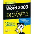Word 2003 For Dummies