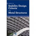 Guide to Stability Design Criteria for Metal Structures [精裝] (金屬結構穩定性設計標準手冊)