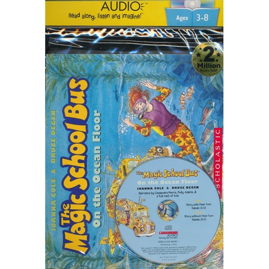 The Magic School Bus: On the Ocean Floor [Book+CD]