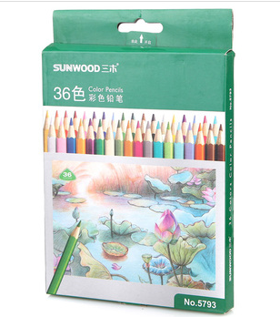 三木（SUNWOOD)36色彩色鉛筆--5793-（36支/盒）