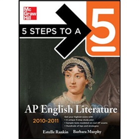 5 Steps to a 5 AP English Literature 2012-2013 Edition [平裝] (AP高分五步指南：英國文學（2010-2011）)