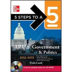 5 Steps to a 5 AP US Government and Politics with CD-ROM, 2012-2013 Edition [平裝]