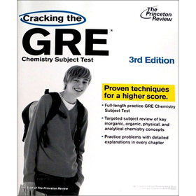 Cracking the GRE Chemistry Test, 3rd Edition (Graduate School Test Preparation) [平裝]