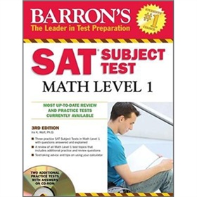 Sat Subject Test Math Level 1, 3rd Ed. W/CD (Barron s SAT Subject Test Math Level 1 (W/CD)) [平裝]