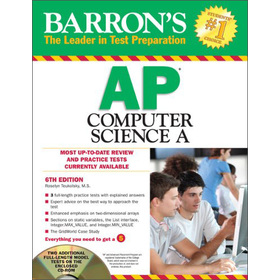 Barron s AP Computer Science A with CD-ROM, 6th Edition [平裝]
