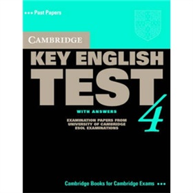 Cambridge Key English Test 4 Self Study Pack [平裝] (劍橋英語入門考試教程)