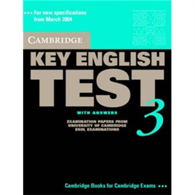 Cambridge Key English Test 3 Self Study Pack [平裝] (劍橋英語入門考試教程)