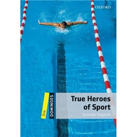 Dominoes Second Edition Level 1: True Heroes of Sport (Book+CD) [平裝] (多米諾骨牌讀物系列 第二版 第一級：真正的體育英雄（書附Multi-ROM 套裝）)