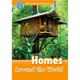 Oxford Read and Discover Level 5: Homes Around the World (Book+CD) [平裝] (牛津閱讀和發現讀本系列--5 環球家庭 書附CD套裝)