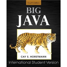 Big Java 4th Edition for Java 7 and 8 [平裝] (Java 大全)