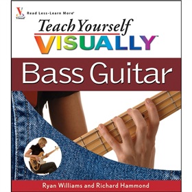 Teach Yourself VISUALLYTM Bass Guitar [平裝] (低音電吉他示教)