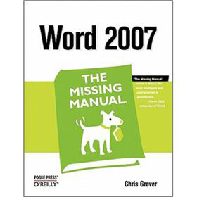 Word 2007: The Missing Manual (Missing Manuals)