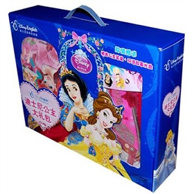 迪士尼公主大禮包（套裝共4冊）（贈精美公主筆袋+雙語故事光盤）（兩種禮品隨即發放）