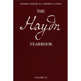 Haydn Yearbook Vol XX