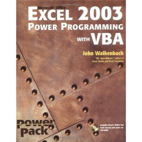 Excel 2003 Power Programming with VBA
