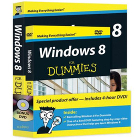 Windows 8 for Dummies Book + DVD Bundle
