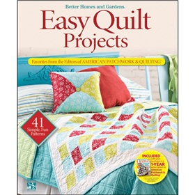 Easy Quilt Projects: Favorites from the Editors of American Patchwork and Quilting [平裝] (輕鬆縫被項目：美國縫紉編輯部的喜愛（叢書）)