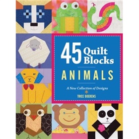 45 Quilt Blocks: Animals [平裝] (45被子塊:動物的外觀設計的新系列(500系列))