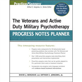 The Veterans and Active Duty Military Psychotherapy Progress Notes Planner [平裝] (退伍軍人與現役軍人心理治療進展筆記計畫)