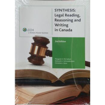 Synthesis : legal reading, reasoning and writing in Canada [平裝]