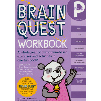 Brain Quest Workbook: Pre-K (With Stickers) [平裝] (益智練習：Pre-K級)