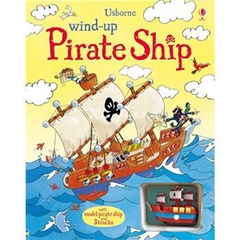 Wind-up Pirate Ship Book (Board Book) [平裝] (海盜船書)