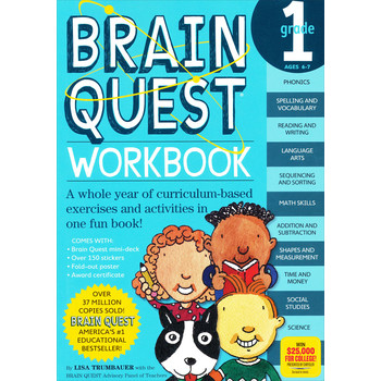 Brain Quest Workbook Grade 1 [平裝] (Brain Quest Workbook Grade 1)