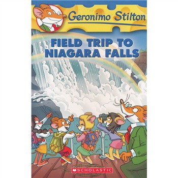Geronimo Stilton #24: Field Trip to Niagara Falls [平裝] (老鼠記者24：瘋鼠馬拉松)