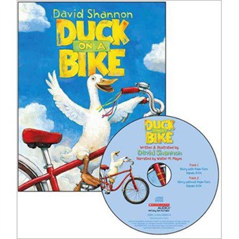 Duck on a Bike ( Book+CD) [平裝] (鴨子騎車（書+光碟）)