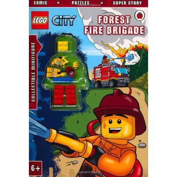 LEGO City: Forest Fire Brigade Activity Book with Minifigure [平裝] (樂高城市：森林消防大隊活動與人仔書)