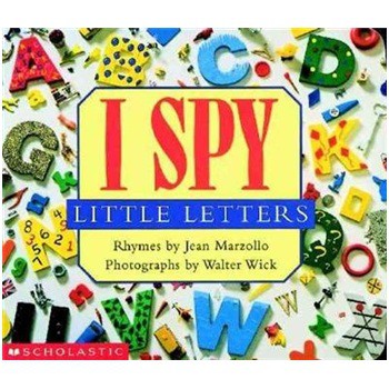 I Spy: Little Letters [平裝] (視覺大發現系列：學字母)