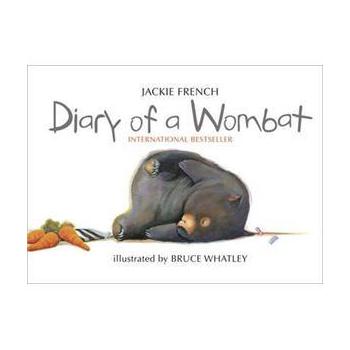 Diary of a Wombat [Board Book] [平裝] (袋熊寶寶日記，紙板書)