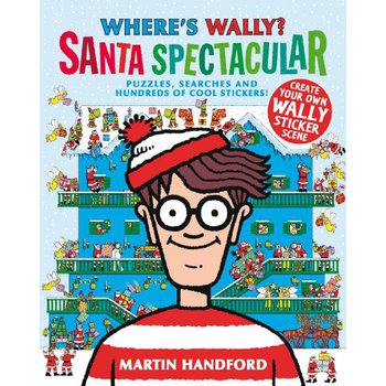 Where s Wally? Santa Spectacular - Sticker Book [平裝]