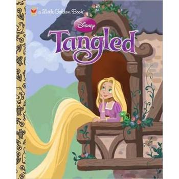 Tangled (Disney Tangled) (Little Golden Book) [精裝]