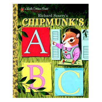 Richard Scarry s Chipmunk s ABC [平裝] (花鼠的ABC)