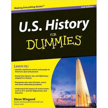 U.S. History For Dummies [平裝] (美國歷史達人迷，第2版)